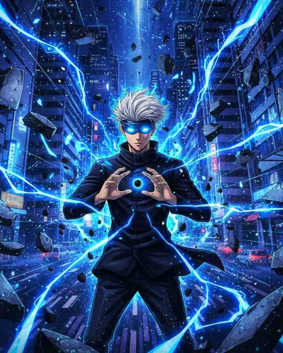 Gojo Satoru Power: Immense Cursed Energy