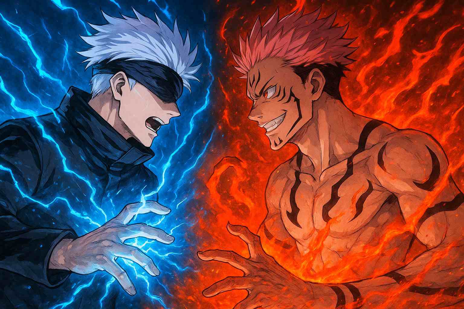 Gojo Satoru vs Sukuna: Who Is Stronger?