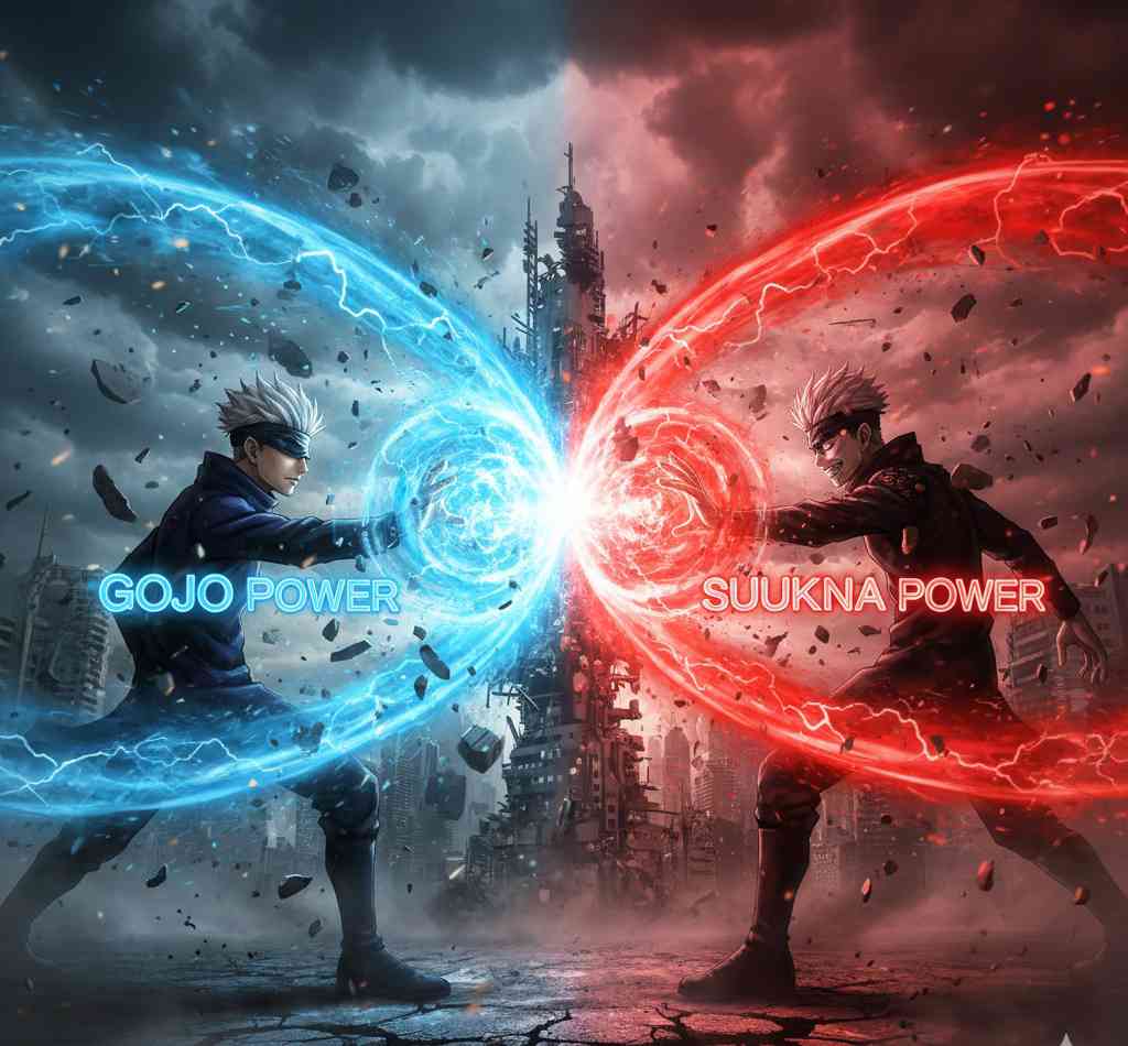 Gojo Satoru vs Sukuna Battle