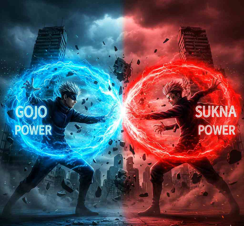Gojo Satoru vs Sukuna Battle